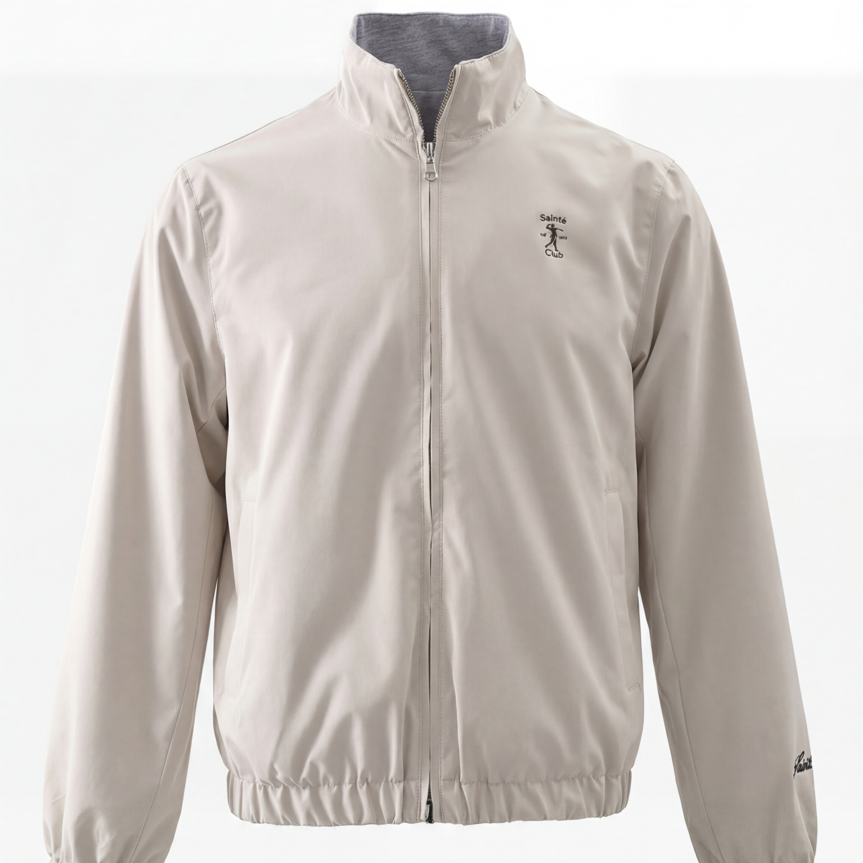 Ecru / Creme Tech Jacket Elegant