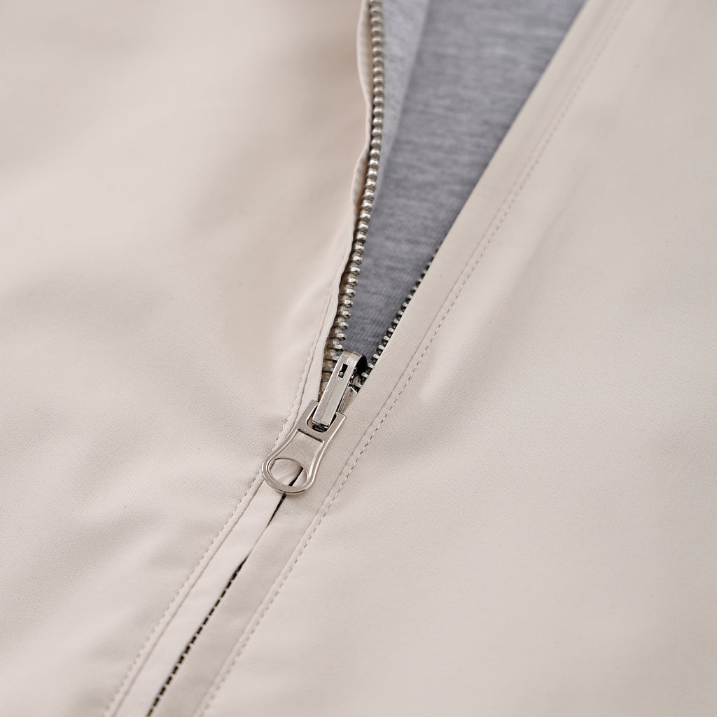 Beige/Grey Reversible Jacket Sainté Club