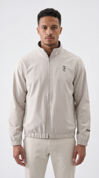 Beige/Grey Reversible Jacket Sainté Club