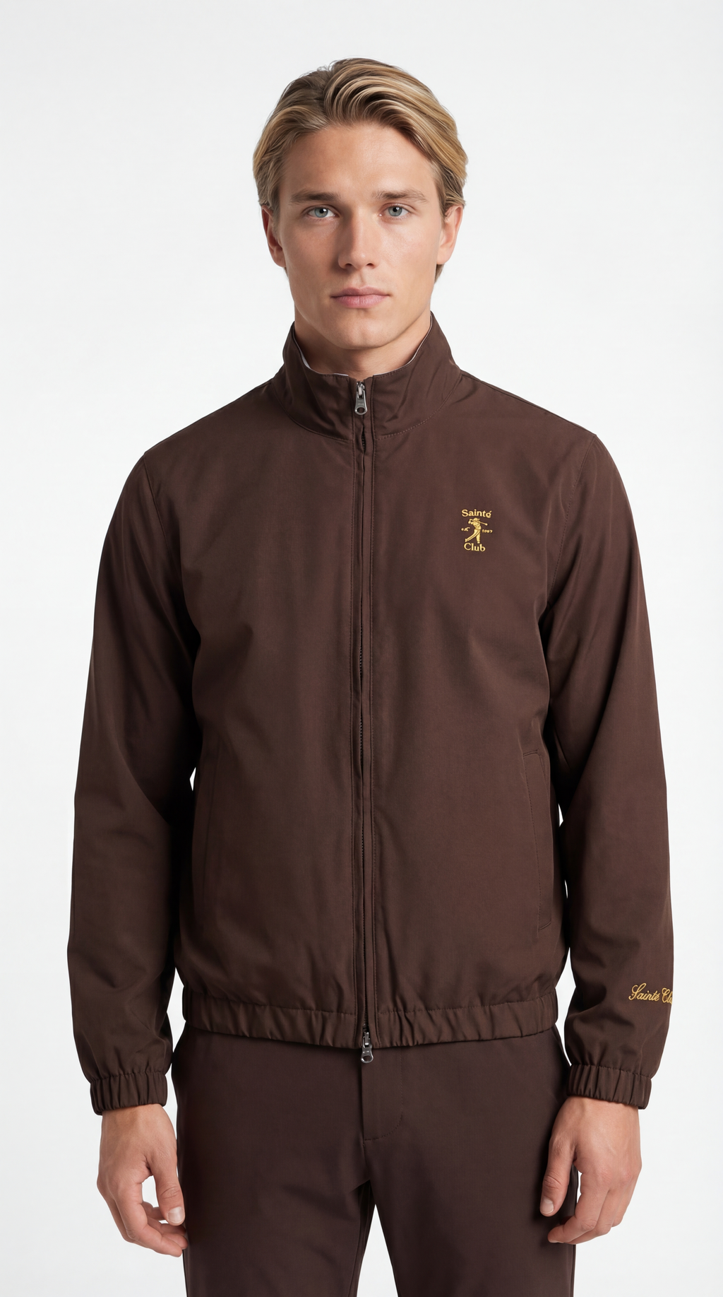 Brown/Grey Reversible Jacket Sainté Club