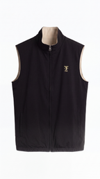 Sainté Club Black/Beige Reversible Travel Gillet